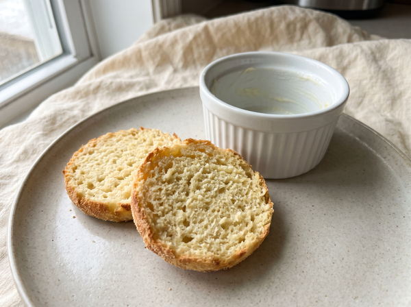 Microwave Keto English Muffin