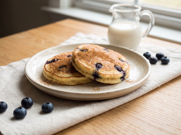Keto Blueberry Pancakes
