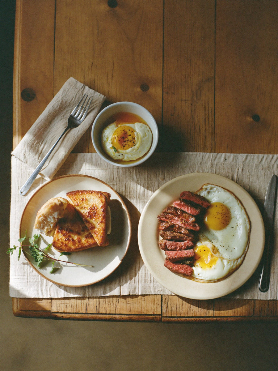 Three keto dinners for three moods: soft eggs, grilled cheese, steak and eggs