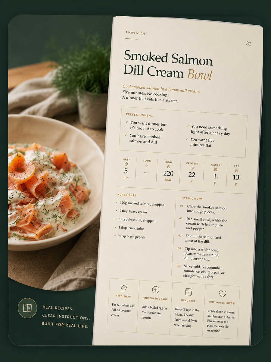 Recipe spread